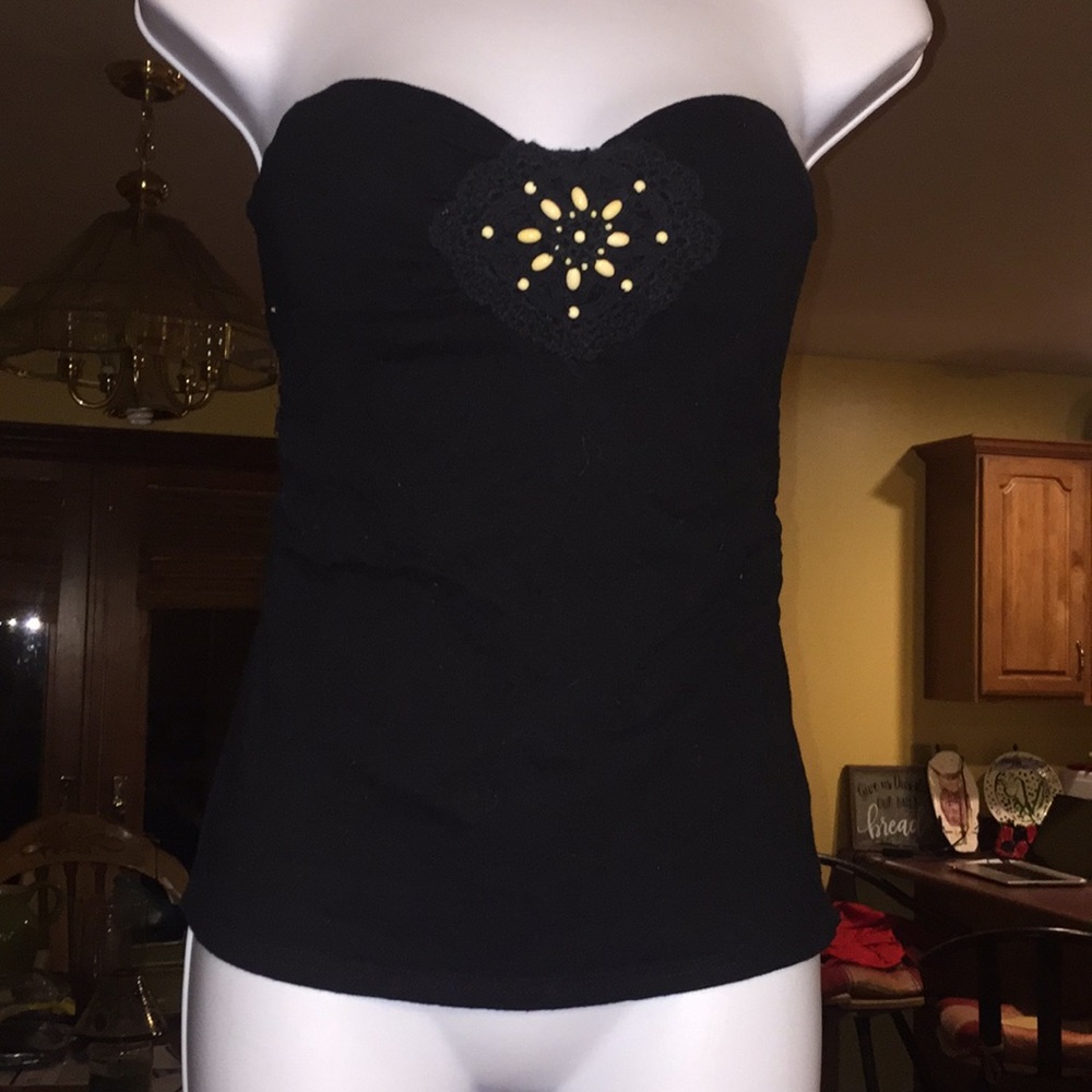 Black tube top